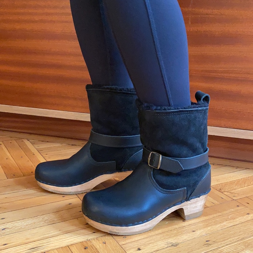 No.6 Clogs-Shearling Clog Boot - Size 39 - image 7